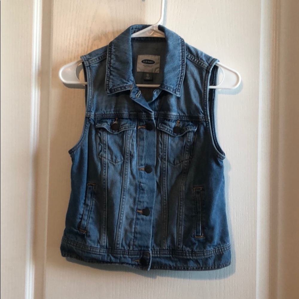 Old Navy. Denim Vest